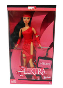 *NEW*  Barbie as Elektra from Marvel Comics by Mattel