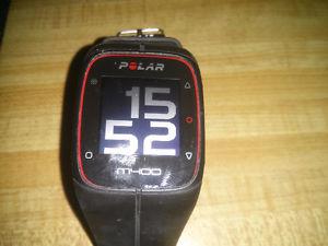 Polar M400 GPS sports watch with USB cable $75
