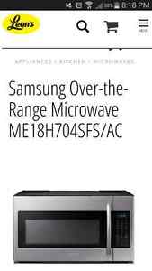 Samsung over the range microwave