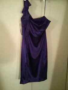 Short purple dress