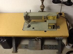 Singer Centurian industrial sewing machine & table