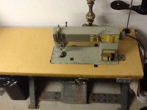 Singer Centurian industrial sewing machine & table