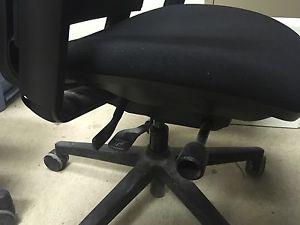 Sleek office chairs