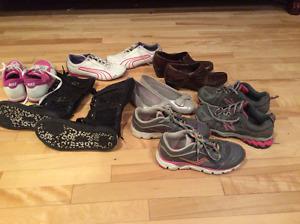 Sneakers, shoes, boots