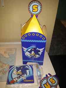 Sonic the Hedgehog party supplies
