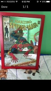 Spiderman mirror