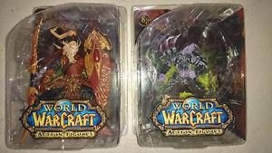 Warcraft figures 40 dollars each or 2 for 70