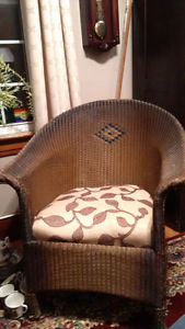 Wicker Chair -Antique