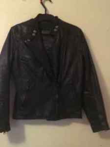Woman's leather Harley Davidson jacket