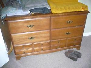 dresser and night table