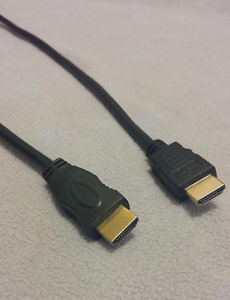 2 HDMI Cables 6" Feet Gold Plated - Great Condition - $5.00