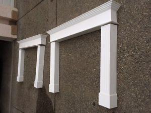 2 Used MDF Fireplace Mantels