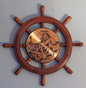20" Diameter Ships Wheel "HFX Hoarders and Collectors"