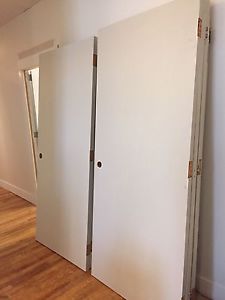 36" x 84" solid wood Slab doors (commercial)