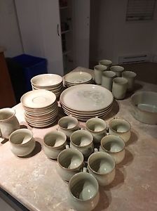 44 piece Denby set