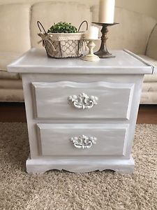 Beautiful shabby end table