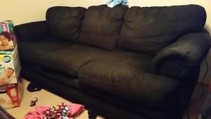 Black sofa
