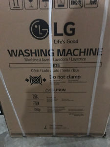 Brand new (LG) washer n dryer