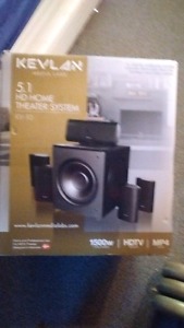 Brand new home theater system