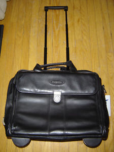 Bugatti Leather Laptop Bag