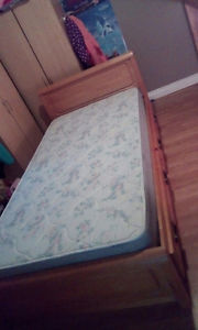 Captains bed with mattress