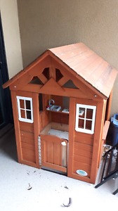Cedar playhouse