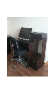 Computer Chair and Desk