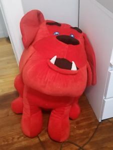 Giant red dog