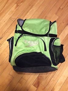 Green speedo swim bag