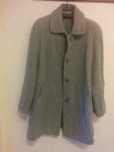 Grey coat all wool