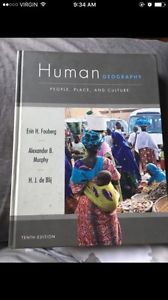 Human geography people, place, and culture