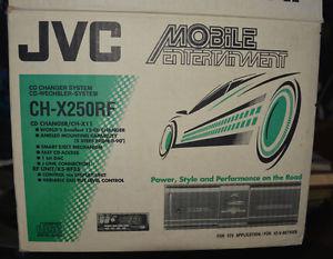 JVC 12 disc CD changer for car- never installed- small size!