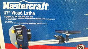 Mastercraft 37" wood lathe Brand New in Box!