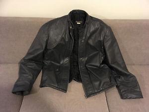 Men's leather jacket