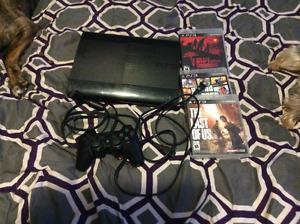 PS3 and 3 games
