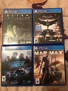 PS4 Games for Trade
