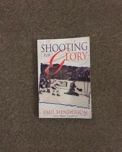 Paul Henderson  'Shooting for the Glory' Autographed