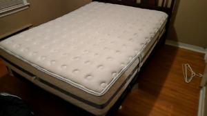 Queen Size Bed (Mattress, Frame, and Box Spring)