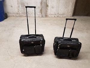 TWO AMERICAN TOURISTER CARRYONS