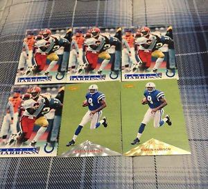  Topps Marvin Harrison Rookie Football Cards #145