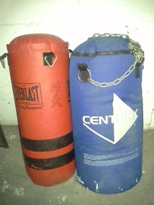 Two Heavy Bags w/chain