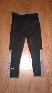 Under Armour Compression Crops Ladies Size X Small Excellent