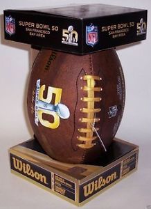 WILSON 50 th Anniversary Super Bowl Football