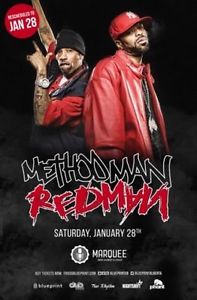 Wanted: Method Man Redman - Marquee Jan 28th Calgary