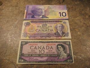 old $10 bill