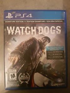 watch dogs for ps4. looking to trade.