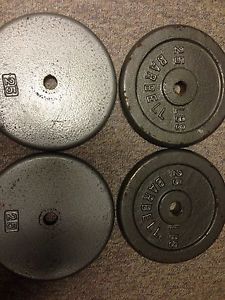 100 lbs of weight plates