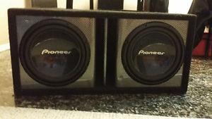 12" Pioneer Champion Series subs