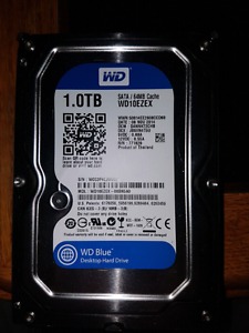 1TB Western digital Blue hard drive