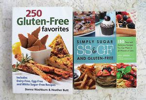 2 GLUTEN-FREE Cookbooks - like new!
